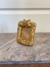 Ancien Cadre Photo Doré