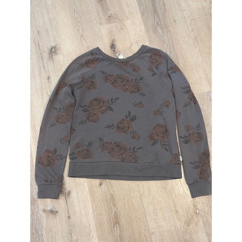 Vans womens gray floral - womens, xs