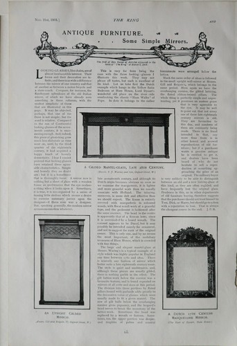 1903 imprimé antique - 1903,