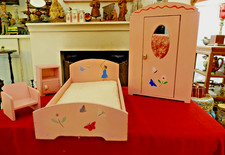 vintage doll room toy furniture 50