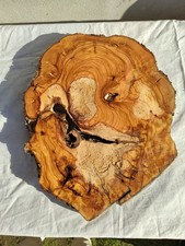 Dalle de bois d'olivier