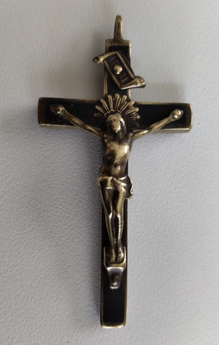 Croix pendentif ancienne - pendentif, en
