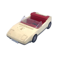 PLAYMOBIL * SPORT * Voiture Décapotable Sièges Rouges 3758 Sali Jauni Incomplet