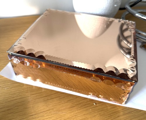 Coffret boîte bijoux verre - boîte,
