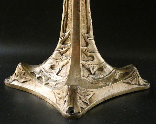 Pied lampe bronze art - lampe,