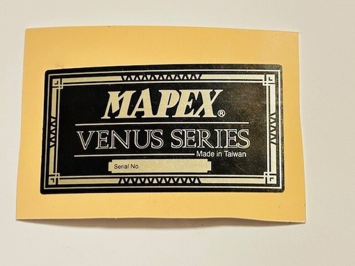 Drum badge mapex - drum,