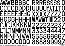 Raf Chiffres & Lettres 76.2cm