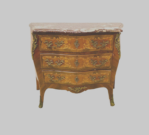 Commode toute faces - galbée, de