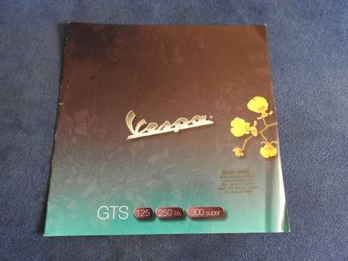 Catalogue depliant vespa - catalogue,