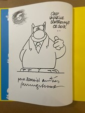 Philippe Geluck - Dédicace Schtroumpfs - TBE