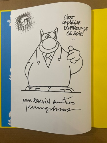 Philippe geluck dédicace - philippe,
