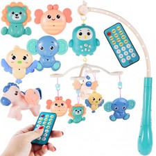 MalPlay carrousel Mobile avec boîte musique et télécommande mobile pour de bébé