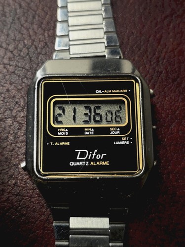 Montre difor lcd - difor, État