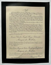  PALAMEDE MARQUIS FORBIN Piscatory Vaufreland FAIRE PART Pellenc Baude 1916 