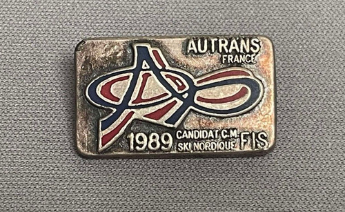 Ancien mini insigne autrans - mini,