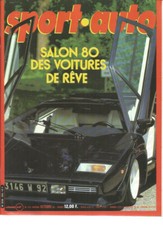 SPORT AUTO N°225 SALON 1980 -