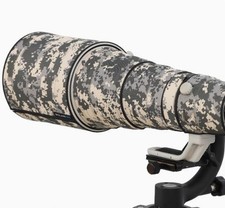 Manteau camouflage cache objectif ROLANPRO pour Canon EF 200-400mm F/4L IS USM