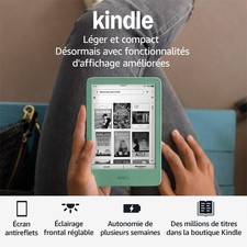 Kindle 16Go Vert Matcha Écran