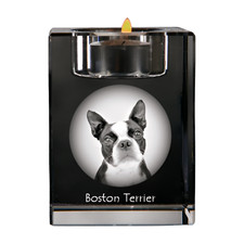Boston Terrier - Porte-Bougie