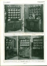 Antique Pareds dresser document from magazine 1924