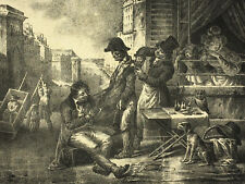 LE DEGRAISSEUR lithograph Mayer Paris METIER engraving 19th century
