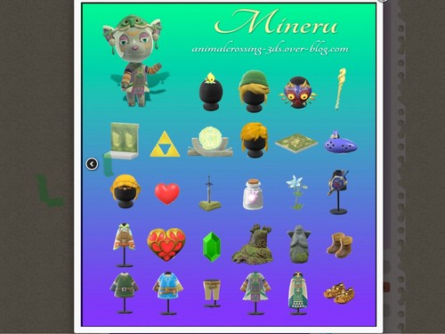 Mineru collab amiibo zelda - collab,
