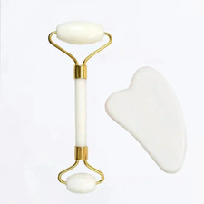 Rouleau De Jade Naturel Pour