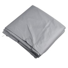 Housse de vélo en polyester argent pour protection contre la pluie et la poussi