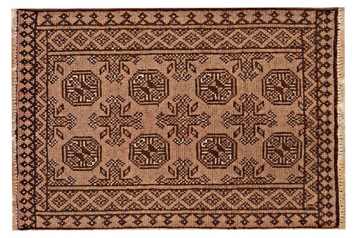 Tapis afghan aqcha 80x120 - tapis,