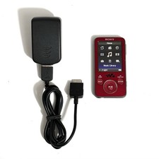 Sony Walkman MP3 Digital Media Player NWZ-E436F Red 4GB - TESTER WORKS GREAT!
