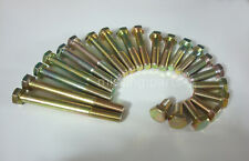 Vis à Six Pans M12x1, 25 (20-130) Jaune Galvanisé 10.9 Filetage Fin din 960 961