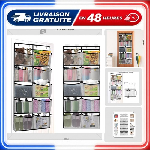Organiseur suspendu poches - 10,