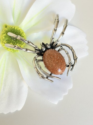 Broche pendentif araignée - araignée, –