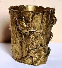 Petit Vase En Bronze Art