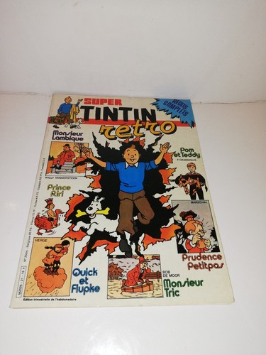 Revue magazine super - super, tintin