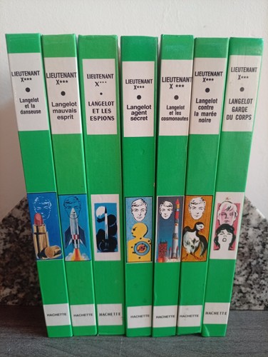Bibliothèque verte 7 livres - verte,