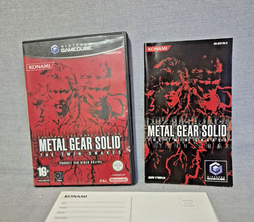 Métal gear solid twin snakes - gear,