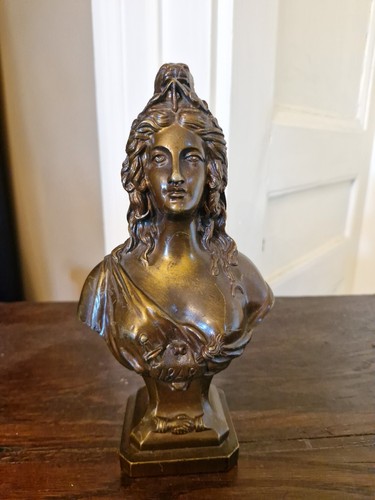 Buste bronze femme - buste, en