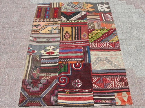 Turkish patchwork kilim - turkish,