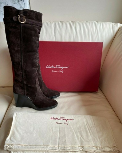 Salvatore ferragamo boots real - boots,