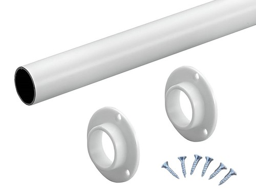 Tube rond mm blanc - Ø, 25