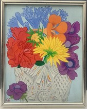 Tableau Ancien Huile Andrea