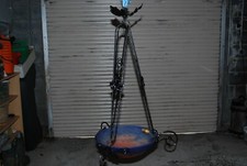 ART DECO SUSPENTION RONDE EN