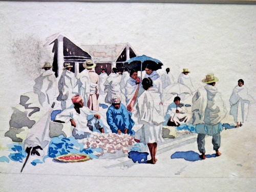 Tableau 1929 aquarelle - tableau,