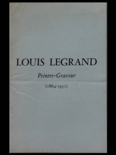 Louis legrand peintre graveur - legrand,,