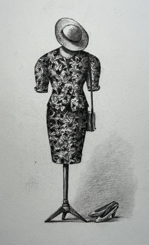 Mode mannequin dessin original - mode,