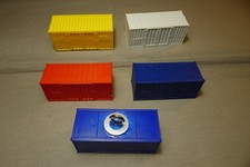 HO, Lot de 5 containers, L 