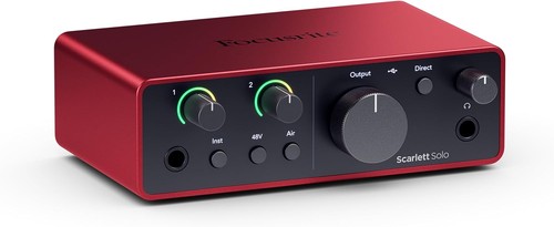 Focusrite scarlett solo - scarlett,