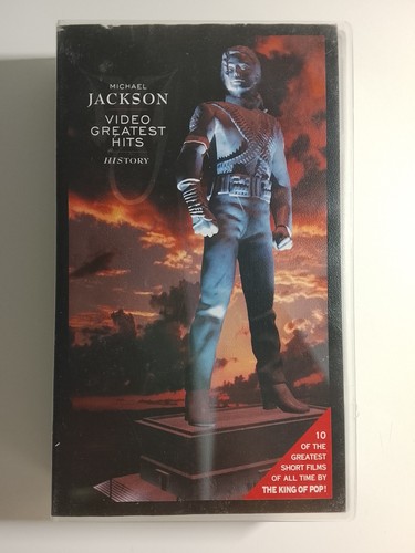Michael jackson vhs history - michael,