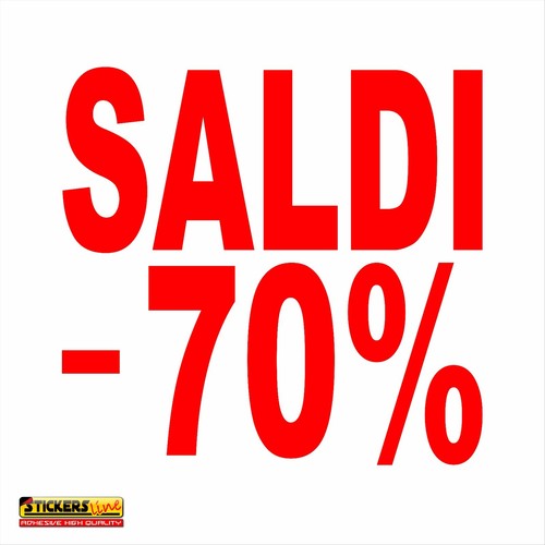 Adhésif soldes vitrine - adhésif,